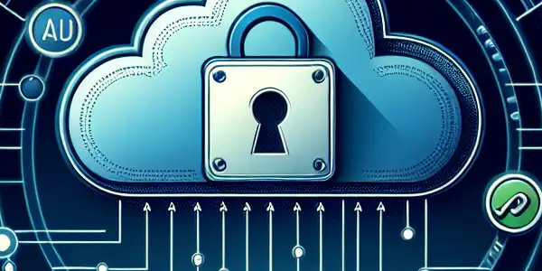 A digital cloud storage interface illustrating safe content and blocked adult material, emphasizing security and protection.